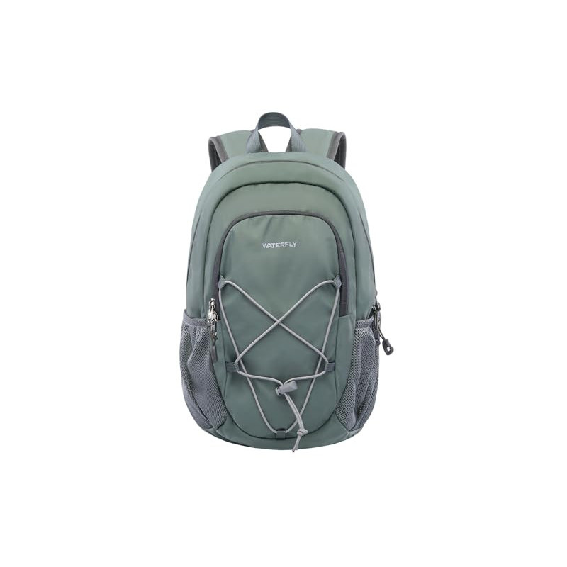 WATERFLY Rucksack Klein Wanderrucksack 12L: Leicht Tagesrucksack Mini Sport Backpack Outdoor Daypack mit Abnehmbare Brustschn