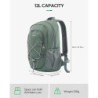 WATERFLY Rucksack Klein Wanderrucksack 12L: Leicht Tagesrucksack Mini Sport Backpack Outdoor Daypack mit Abnehmbare Brustschn