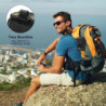 Huntvp Taktische Handytasche für max. 6,7" Smartphone, 1000D Nylon MOLLE Handyhalter Militär Zusatztasche für Rucksack, Hüftt