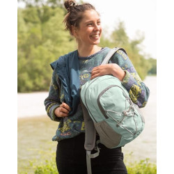 WATERFLY Rucksack Klein Wanderrucksack 12L: Leicht Tagesrucksack Mini Sport Backpack Outdoor Daypack mit Abnehmbare Brustschn