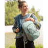 WATERFLY Rucksack Klein Wanderrucksack 12L: Leicht Tagesrucksack Mini Sport Backpack Outdoor Daypack mit Abnehmbare Brustschn