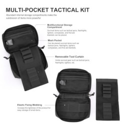 Mardingin Molle Militär Tasche Cordura Taktische Hüfttaschen Utility Taktische Zubehör, EDC Tasche für Laufen, Radfahren,Camp
