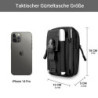 Taktischer Gürteltasche Herren,Leskyair Gürteltasche Herren Arbeit Multifunktional Bauchtasche für Camping Wandern Radfahren 