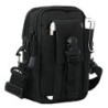 GAOHUI GüRteltasche Herren mit Verstellbarem Schultergurt, Handy GüRteltasche, Taktische Tasche Bauchtasche für Camping, Wand