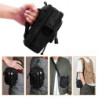 GAOHUI GüRteltasche Herren mit Verstellbarem Schultergurt, Handy GüRteltasche, Taktische Tasche Bauchtasche für Camping, Wand