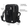 GAOHUI GüRteltasche Herren mit Verstellbarem Schultergurt, Handy GüRteltasche, Taktische Tasche Bauchtasche für Camping, Wand