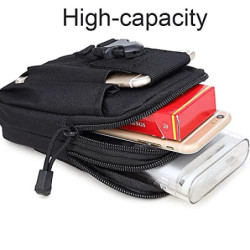 2 Stück Taktische Hüfttaschen, Molle Gürteltasche, Militär Hüfttasche, Handytasche Gürteltasche Beutel, EDC Hüfttaschen, Komp