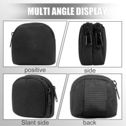 Mini Multifunktionale Gürteltasche Tasche Robuste Nylon Gürteltasche EDC Outdoor-Zubehör Für Camping Wandern Jagd Kompakte Au