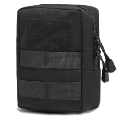 TRIWONDER Taktische Hüfttaschen, Molle Klein Tasche, Wasserdicht Gürteltasche Beutel für Camping Wandern Jagd  Schwarz 