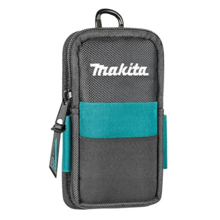 Makita E-15556 Smartphone Gürteltasche, passend für die gängigsten Smartphones, inklusive Karabiner und Kunststoffclip, Platz