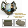 OneTigris EDC Tasche, Gürteltasche MOLLE Taktische Hüfttasche Wasserdicht Molletaschen für Camping Wandern Radfahren Klettern