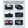 WATERFLY Bauchtasche Hüfttasche Herren Damen: Klein Gürteltasche Sport Bum Hip Bag Männer Frauen Waist Fanny Pack mit Verläng