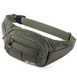 wasserdichte Bauchtasche Geeignet für Reise, Sport & alle Outdoor Aktivitäten, Hüfttasche für Damen und Herren, Bauchtasche W