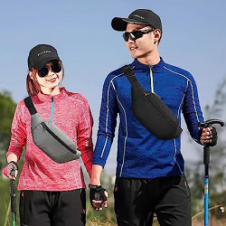 Bauchtasche Gürteltasche Hüfttasche Sport Wasserdicht Gürteltasche Damen Brustbeutel Nylon Herren Sport Tasche Outdoor Reisen