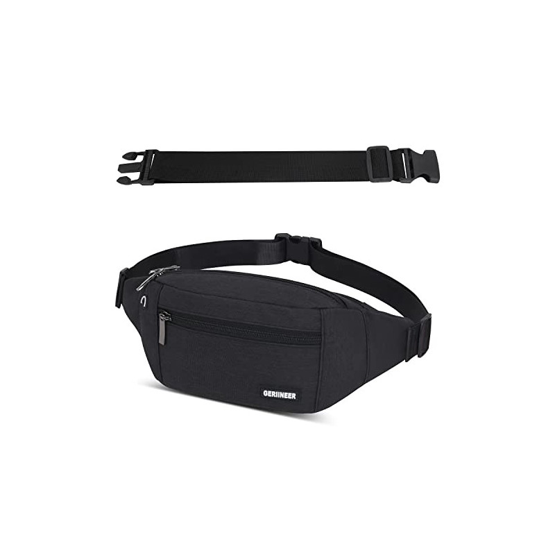 Bauchtasche Gürteltasche mit Einem 30 cm Verlängerten Gürtel Damen und Herren Bauchtasche Geeignet für Reise Sport Running un Bauchtasche Gürteltasche mit Einem 30 cm Verlängerten Gürtel Damen und Herren Bauchtasche Geeignet für Reise Sport Running un