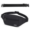 Bauchtasche Gürteltasche mit Einem 30 cm Verlängerten Gürtel Damen und Herren Bauchtasche Geeignet für Reise Sport Running un