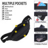 Bauchtasche Gürteltasche mit Einem 30 cm Verlängerten Gürtel Damen und Herren Bauchtasche Geeignet für Reise Sport Running un