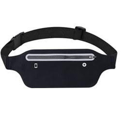 CareHabi - Hüfttasche, wasserdichte Sport Bauchtasche, Laufgürtel Damen Herren für Handy,leichte,verstellbare Lauftasche mit 