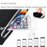 CareHabi - Hüfttasche, wasserdichte Sport Bauchtasche, Laufgürtel Damen Herren für Handy,leichte,verstellbare Lauftasche mit 