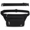 IHIGOGOFA Bauchtasche Gürteltasche Hüfttasche mit Einem 60 cm Verlängerten Gürtel Unisex Modern Umhängetaschen Handytasche fü