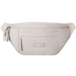 LARKSON Bauchtasche Damen & Herren Beige - Ole - Hüfttasche für Sport Outdoor Stadt - Gürteltasche Stylisch für Festival - Cr
