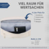 LARKSON Bauchtasche Damen & Herren Beige - Ole - Hüfttasche für Sport Outdoor Stadt - Gürteltasche Stylisch für Festival - Cr