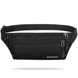 Bauchtasche Sport für Damen und Herren Gürteltasche Flach Hüfttasche Wasserdicht Sporttasche Outdoor Laufgürtel Waist Bag mit