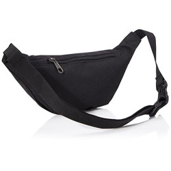 Amazon Basics - Bauchtasche, 2 l, Einheitsgröße, Schwarz