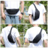 IHIGOGOFA Bauchtasche Gürteltasche Hüfttasche mit Einem 30 cm Verlängerten Gürtel Unisex Modern Umhängetaschen Handytasche fü