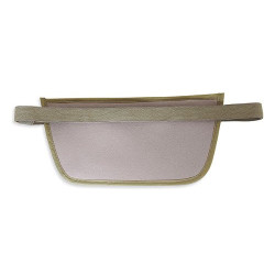 Tatonka Bauchtasche Skin Document Belt - Flache Hüfttasche mit großem Reißverschluss-Fach - Zum versteckten Tragen unter der 