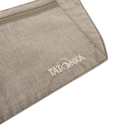 Tatonka Skin Moneybelt - Flache und leichte Bauchtasche mit Zwei Fächern 2 unauffälligen Tragen unter der Kleidung  macciato 