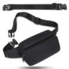 Bauchtasche Gürteltasche Hüfttasche mit Einem 30 cm Verlängerten Gürtel Unisex Modern Umhängetaschen Handytasche für Outdoor 