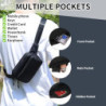 Bauchtasche Gürteltasche Hüfttasche mit Einem 30 cm Verlängerten Gürtel Unisex Modern Umhängetaschen Handytasche für Outdoor 