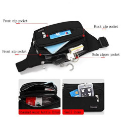 Hopedas Bauchtasche Gürteltasche Hüfttasche für Damen und Herren Hüfttasche Reisen Yoga Fitnessstudio für Outdoor Workout Spo