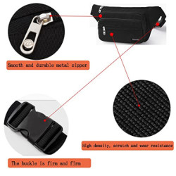 Hopedas Bauchtasche Gürteltasche Hüfttasche für Damen und Herren Hüfttasche Reisen Yoga Fitnessstudio für Outdoor Workout Spo