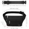Hopedas Bauchtasche Gürteltasche Hüfttasche für Damen und Herren Hüfttasche Reisen Yoga Fitnessstudio für Outdoor Workout Spo