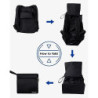WATERFLY Ultraleicht Faltbar Rucksack 15L: Klein Packable Wanderrucksack Leicht Dünner Backpack Sportlich Tagesrucksack Daypa