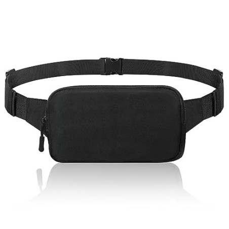 MoKo Laufen Hüfttasche, Bauchtasche Gürteltasche Lauftasche für Damen Herren, Nylon Sporttasche mit Verstellbare Träger & Rei