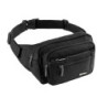 GINTRON Bauchtasche Gürteltasche für Herren und Damen mit 6 Taschen, wasserdichte Hüfttasche mit verstellbarem Gurt, Große Ka