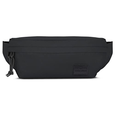 JOHNNY URBAN Bauchtasche Damen & Herren Schwarz - Tom - Gürteltasche Mit Flexiblem Gurt für Festival - Stylische Crossbody Br