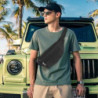 Bauchtasche Gürteltasche Hüfttasche für Herren Damen Wasserdicht Stylisch Unisex Bum Waist Fanny Pack für Outdoor Sport Reise