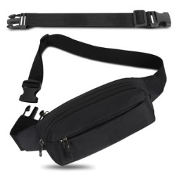 IHIGOGOFA Bauchtasche Gürteltasche Hüfttasche mit Einem 30 cm Verlängerten Gürtel Unisex Modern Umhängetaschen Handytasche fü