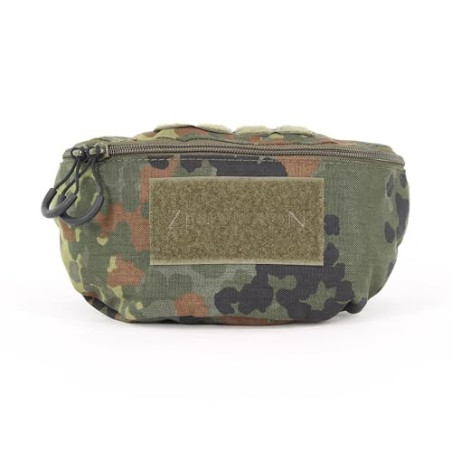 Zentauron Bauchtasche Taktisch 20 x 12 x 8 cm I Taktische Hüfttasche Gürteltasche aus hochwertigem Cordura I Strapazierfähige