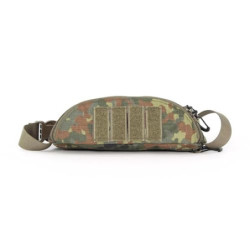 Zentauron Bauchtasche Taktisch 20 x 12 x 8 cm I Taktische Hüfttasche Gürteltasche aus hochwertigem Cordura I Strapazierfähige