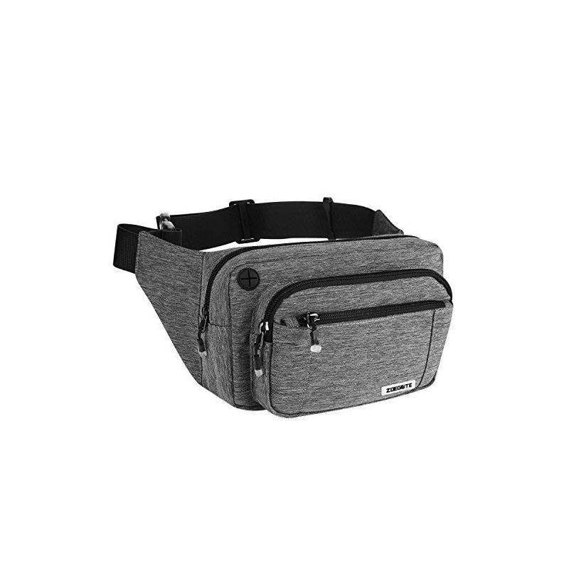 Speedsporting Gürteltasche Bauchtasche Damen Herren Wasserabweisende Hüfttasche mit Reißverschluss Bauchbeutel für Damen und Speedsporting Gürteltasche Bauchtasche Damen Herren Wasserabweisende Hüfttasche mit Reißverschluss Bauchbeutel für Damen und