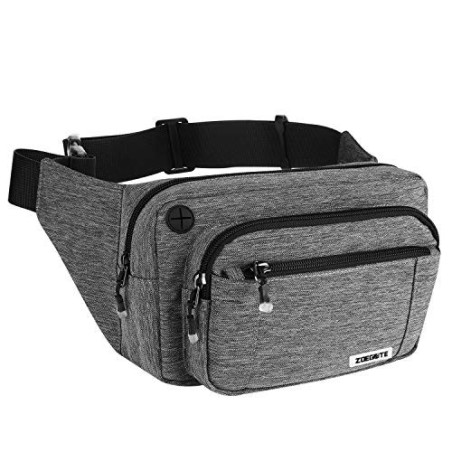 Speedsporting Gürteltasche Bauchtasche Damen Herren Wasserabweisende Hüfttasche mit Reißverschluss Bauchbeutel für Damen und 