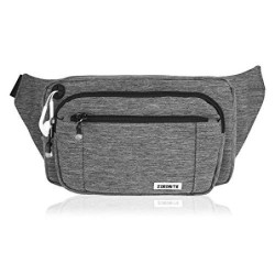 Speedsporting Gürteltasche Bauchtasche Damen Herren Wasserabweisende Hüfttasche mit Reißverschluss Bauchbeutel für Damen und 