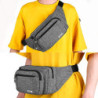 Speedsporting Gürteltasche Bauchtasche Damen Herren Wasserabweisende Hüfttasche mit Reißverschluss Bauchbeutel für Damen und 
