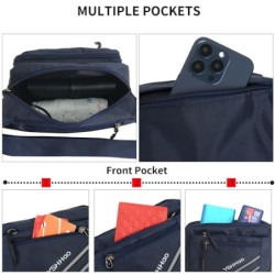 YSHHao Bauchtasche Herren Damen Gürteltasche Wasserdicht Hüfttasche für Outdoor Reisen Sport Wandern Joggen Hundespaziergänge