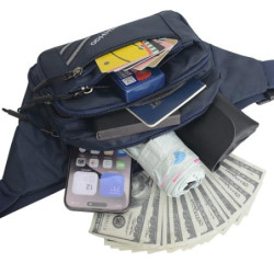 YSHHao Bauchtasche Herren Damen Gürteltasche Wasserdicht Hüfttasche für Outdoor Reisen Sport Wandern Joggen Hundespaziergänge
